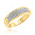 Photo of Affinity 3/8 ct tw. Fancy Diamond Bridal Ring Set 14K Yellow Gold [BT427YL]