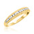 Photo of Journee 1/5 ct tw. Ladies Band 14K Yellow Gold [BT642YL]