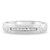 Photo of Willow 1/1Same Sex Mens Band Set 14K White Gold [BT504WM]