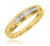 Photo of Willow 1/1Same Sex Mens Band Set 14K Yellow Gold [BT504YM]