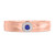 Photo of Delphine 1/5 Carat T.W. Diamond Mens Wedding Band  14K Rose Gold [BT871RM]