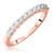 Photo of Juliana 1/3 ct tw. Ladies Band 14K Rose Gold [BT655RL]