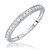Photo of Demi 3/8 ct tw. Diamond His and Hers Matching Wedding Band Set 14K White Gold [BT570WL]