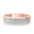 Photo of Collins 7/8 ct tw. Round Diamond Matching Trio Ring Set 14K Rose Gold [BT419RM]