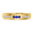 Photo of Diantha 1/5 Carat T.W. Diamond Mens Wedding Band  10K Yellow Gold [BT873YM]