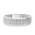 Photo of Collins 7/8 ct tw. Round Diamond Matching Trio Ring Set 10K White Gold [BT419WM]