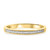 Photo of Bridgette 1/4 ct tw. Diamond His and Hers Matching Wedding Band Set 14K Yellow Gold [BT572YL]