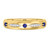 Photo of Mawar 1/5 Carat T.W. Diamond Mens Wedding Band  10K Yellow Gold [BT878YM]