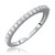 Photo of Olivia 1/2 ct tw. Diamond His and Hers Matching Wedding Band Set 10K White Gold [BT575WL]