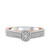 Photo of Affiance 1/4 ct tw. Fancy Diamond Engagement Ring 14K White Gold [BT449WE-C000]