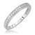 Photo of Enchanted 1/4 ct tw. Wedding Band Set 10K White Gold [BT579WL]