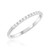 Photo of Anita 1/1Ladies Band 14K White Gold [BT667WL]