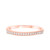 Photo of Clarisa 1/7 ct tw. Ladies Band 14K Rose Gold [BT669RL]