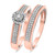 Photo of Affiance 1/3 ct tw. Fancy Diamond Bridal Ring Set 10K Rose Gold [BR449R-C000]
