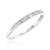 Photo of Culverette 1/4 ct tw. Diamond His and Hers Matching Wedding Band Set 10K White Gold [BT584WL]