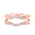 Photo of Rosita 1/4 ct tw. Ladies Band 10K Rose Gold [BT671RL]