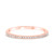 Photo of Gillian 1/7 ct tw. Ladies Band 14K Rose Gold [BT673RL]