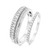 Photo of Reverent 7/8 ct tw. Diamond His and Hers Matching Wedding Band Set 14K White Gold [WB634W]