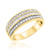 Photo of Louise 1 ct tw. Diamond His and Hers Matching Wedding Band Set 14K Yellow Gold [BT635YM]