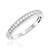 Photo of Melanie 3/4 ct tw. Diamond His and Hers Matching Wedding Band Set 10K White Gold [BT639WL]