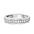 Photo of Melanie 3/4 ct tw. Diamond His and Hers Matching Wedding Band Set 14K White Gold [BT639WM]