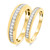 Photo of Melanie 3/4 ct tw. Diamond His and Hers Matching Wedding Band Set 10K Yellow Gold [WB639Y]