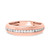 Photo of Journee 1/2 ct tw. Diamond His and Hers Matching Wedding Band Set 10K Rose Gold [BT642RM]