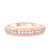 Photo of Journee 1/2 ct tw. Diamond His and Hers Matching Wedding Band Set 14K Rose Gold [BT642RL]