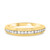 Photo of Journee 1/2 ct tw. Diamond His and Hers Matching Wedding Band Set 14K Yellow Gold [BT642YL]