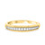 Photo of Selena 1/3 ct tw. Diamond His and Hers Matching Wedding Band Set 14K Yellow Gold [BT643YL]