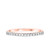 Photo of Farris 3/8 ct tw. Diamond His and Hers Matching Wedding Band Set 10K Rose Gold [BT689RL]