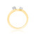 Photo of Kelsi 3/8 ct tw. Wedding Band Set 10K Yellow Gold [BT692YL]