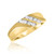 Photo of Kelsi 3/8 ct tw. Wedding Band Set 10K Yellow Gold [BT692YM]