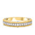 Photo of Blushing 1 3/8 ct tw. Round Diamond Matching Trio Ring Set 14K Yellow Gold [BT454YM]