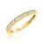 Photo of Chase 1/2 ct tw. Diamond His and Hers Matching Wedding Band Set 10K Yellow Gold [BT693YL]