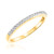 Photo of Marlow 1/7 ct tw. Ladies Band 14K Yellow Gold [BT809YL]