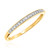 Photo of Carole 1/3 ct tw. Diamond His and Hers Matching Wedding Band Set 10K Yellow Gold [BT804YL]