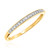 Photo of Carole 1/3 ct tw. Diamond His and Hers Matching Wedding Band Set 14K Yellow Gold [BT804YL]