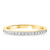 Photo of Mystic 1/1His and Hers Matching Wedding Band Set 14K Yellow Gold [BT814YL]