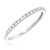 Photo of Cammi 1/2 ct tw. Diamond His and Hers Matching Wedding Band Set 10K White Gold [BT816WL]