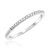 Photo of Nicolette 1/1Ladies Band 14K White Gold [BT846WL]