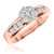 Photo of Encina 3/8 ct tw. Round Diamond Engagement Ring 14K Rose Gold [BT501RE-C000]