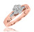 Photo of Willow 1/3 ct tw. Round Diamond Engagement Ring 14K Rose Gold [BT504RE-C000]