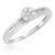 Photo of Gaia 1/6 ct tw. Round Diamond Engagement Ring 10K White Gold [BT506WE-C000]