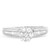 Photo of Neveah 1/3 ct tw. Round Diamond Engagement Ring 14K White Gold [BT507WE-C000]
