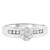 Photo of Encina 5/8 ct tw. Round Diamond Bridal Ring Set 14K White Gold [BT501WE-C000]