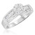 Photo of Annalise 3/4 ct tw. Round Diamond Engagement Ring 14K White Gold [BT510WE-C000]
