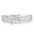 Photo of Tegan 3/4 ct tw. Princess Diamond Engagement Ring 10K White Gold [BT512WE-C000]