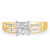 Photo of Tegan 3/4 ct tw. Princess Diamond Engagement Ring 14K Yellow Gold [BT512YE-C000]