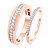 Photo of Nicolette 1/2 ct tw. Diamond His and Hers Matching Wedding Band Set 14K Rose Gold [WB846R]